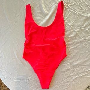 Aerie neon one piece swimsuit size XL